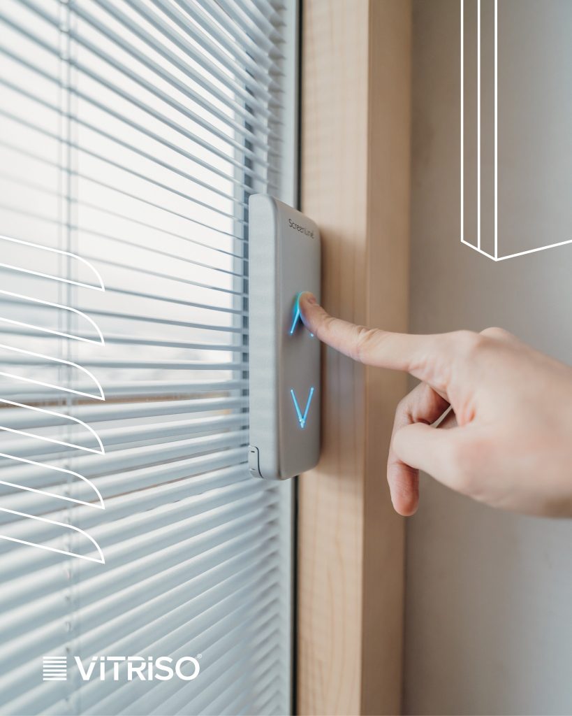 Remote control blinds | Integrated blinds VITRISO